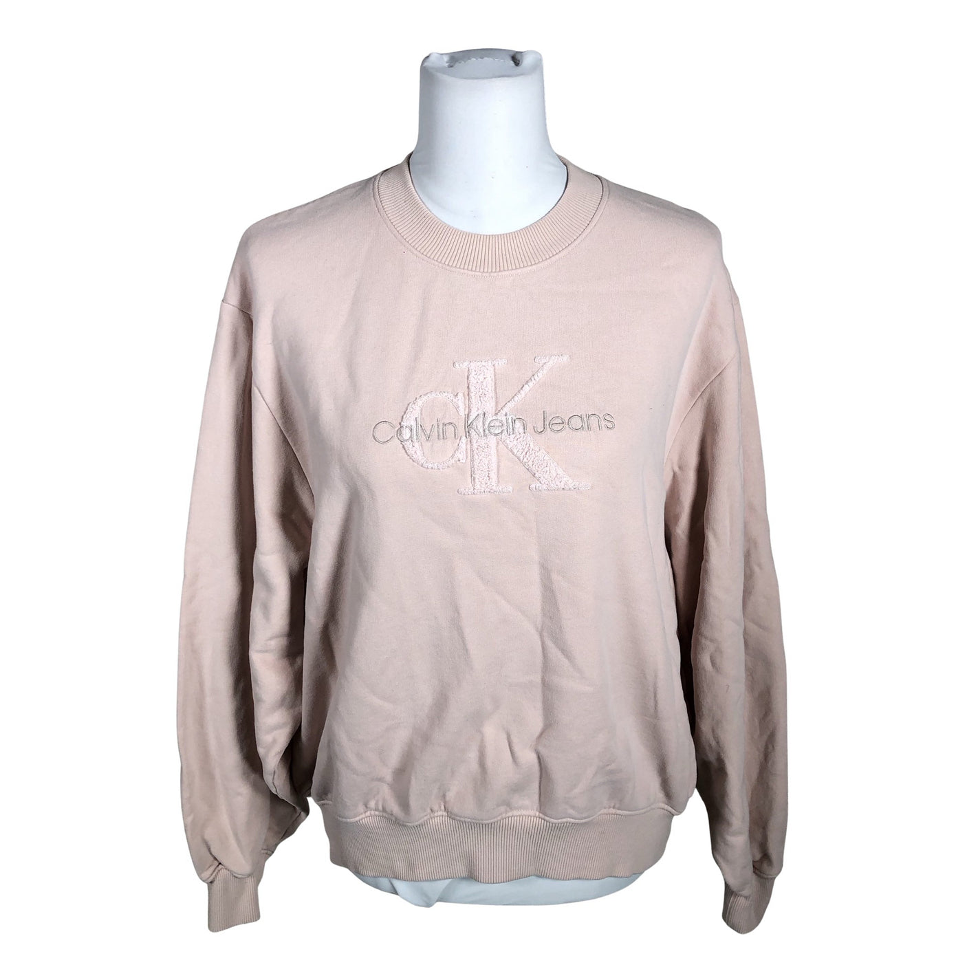 Naisten Calvin Klein Jeans - Collegepaita, koko 40 - Vaaleanpunainen (1)