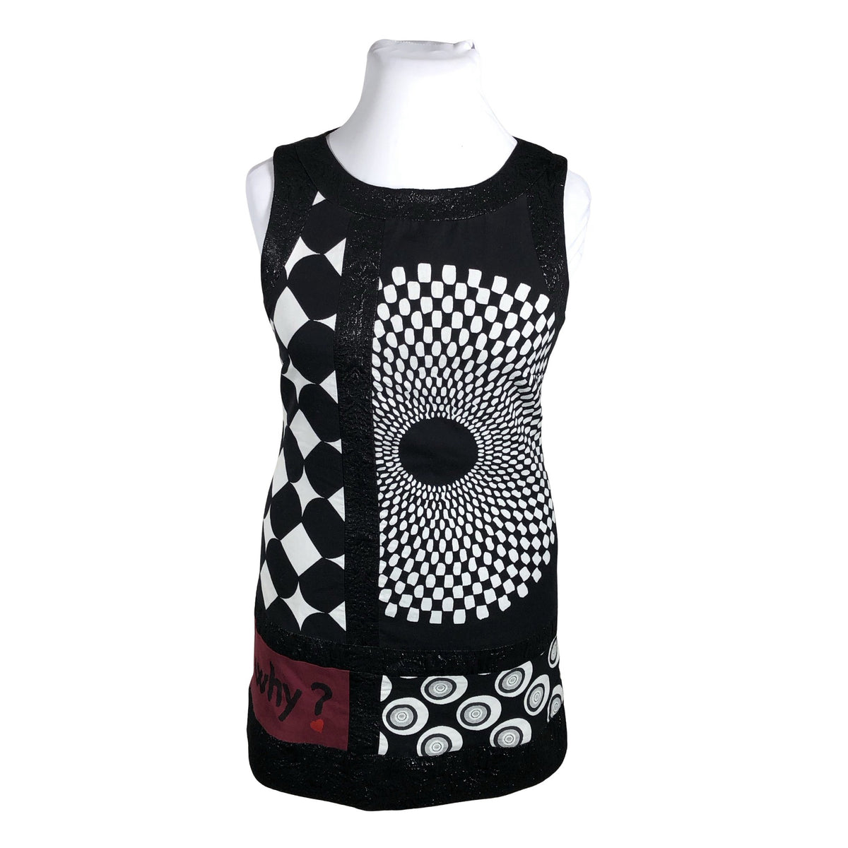 Naisten Desigual - Kangasmekko, koko 42 - Musta (1)