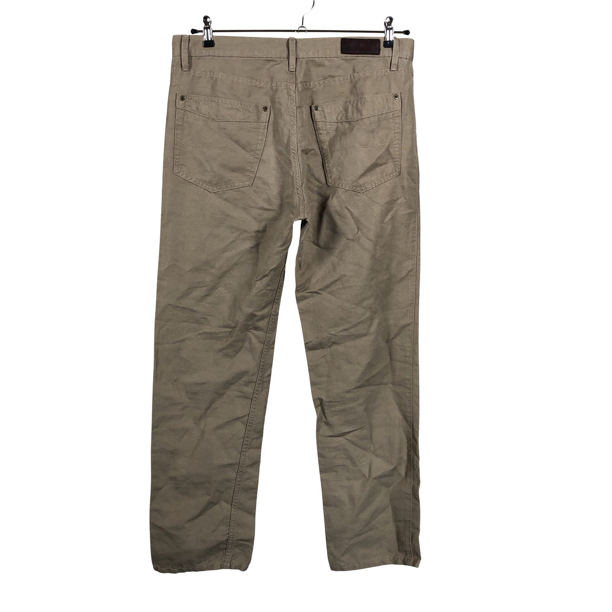 Miesten Marks&Spencer - Farkut, koko W34 - Ruskea (2)