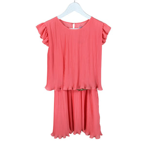 Tyttöjen Mayoral - Sifonkimekko, koko 164 - 170 - Pinkki (1)