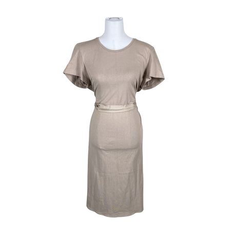 Naisten COS - Trikoomekko, koko 40 - Beige ()