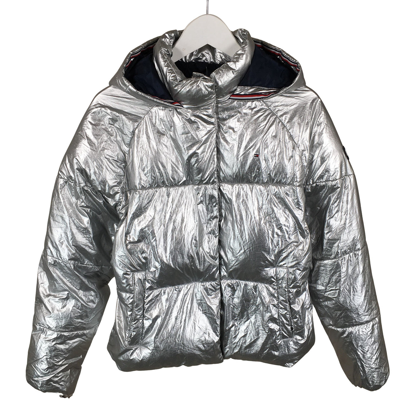 Unisex Tommy Hilfiger - Toppatakki, koko 170 - 176 - Hopea (1)