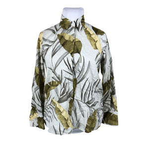 Naisten Massimo Dutti - Kauluspaita, koko 42 - Harmaa (1)