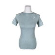 Naisten Gymshark - Urheilupaita, lyhyet hihat, koko 36 - Vaaleansininen ()