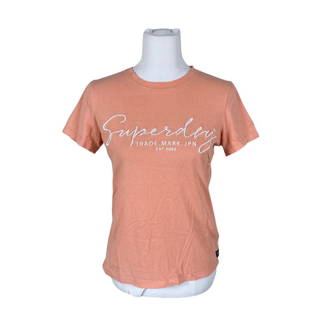 Naisten Superdry - T-paita, koko 36 - Oranssi ()
