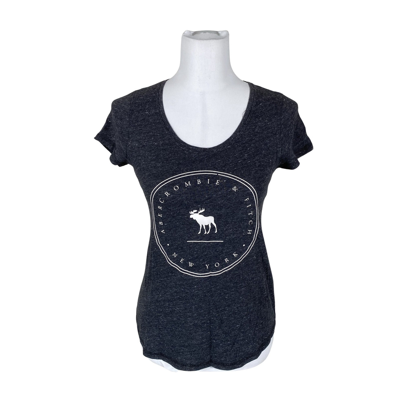 Naisten Abercrombie&Fitch - T-paita, koko 34 - Harmaa (1)
