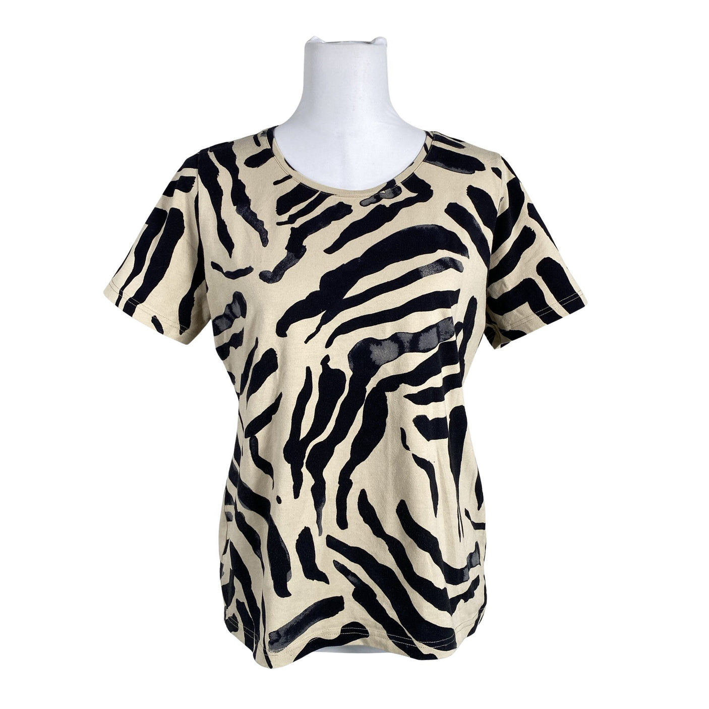 Naisten Nanso - T-paita, koko 40 - Beige (1)