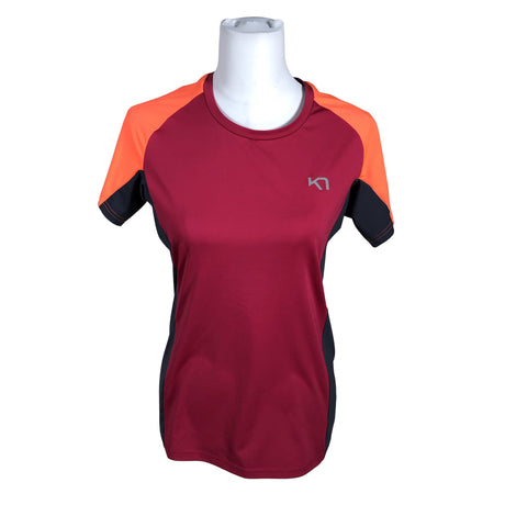Naisten Kari Traa - Urheilupaita, lyhyet hihat, koko 40 - Violetti ()