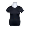 Naisten Reebok - Urheilupaita, lyhyet hihat, koko 44 - Musta ()