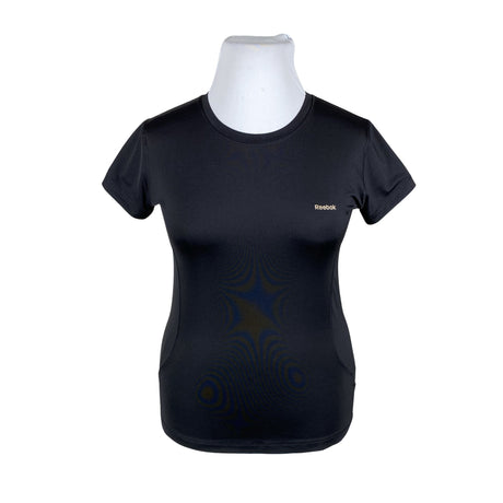 Naisten Reebok - Urheilupaita, lyhyet hihat, koko 44 - Musta ()