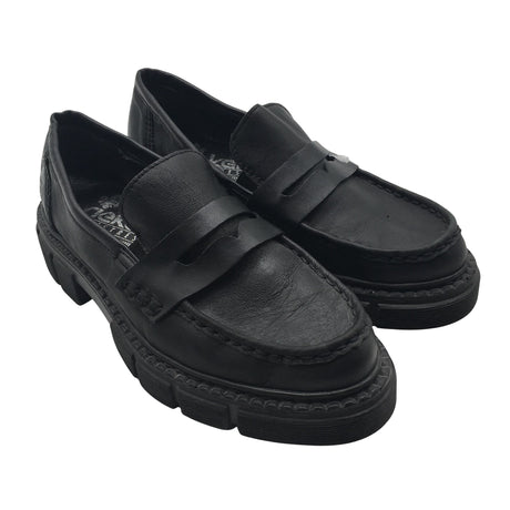 Naisten Rieker - Loaferit, koko 37 - Musta (2)