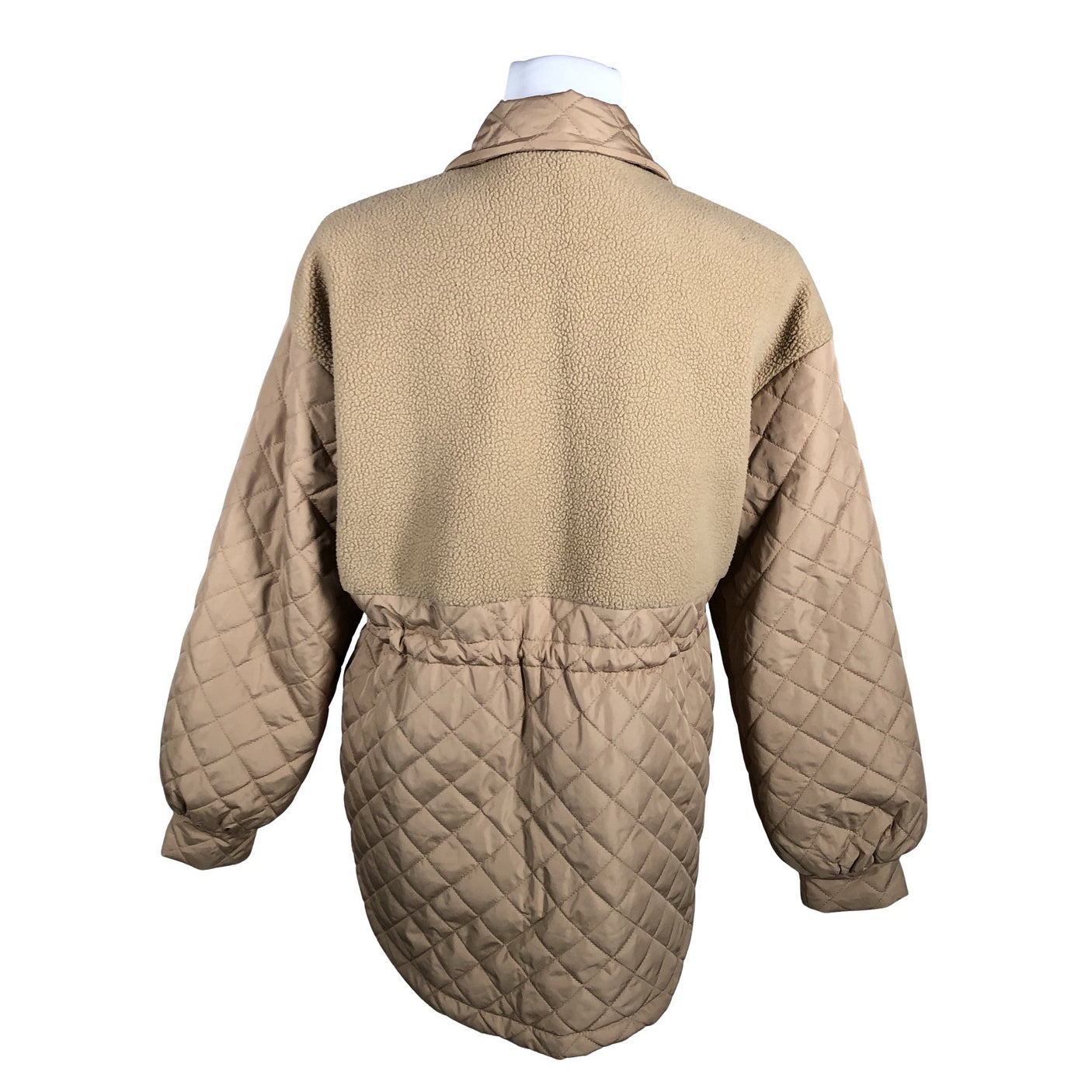 Naisten Selected - Tikkitakki, koko 36 - Beige (2)