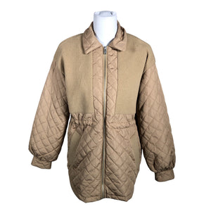 Naisten Selected - Tikkitakki, koko 36 - Beige (1)