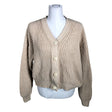 Naisten Twothirds - Neuletakki, koko 40 - Beige ()