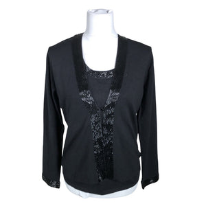 Naisten Gerry Weber - Toppi, koko 40 - Musta (1)