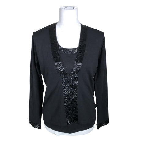 Naisten Gerry Weber - Toppi, koko 40 - Musta ()