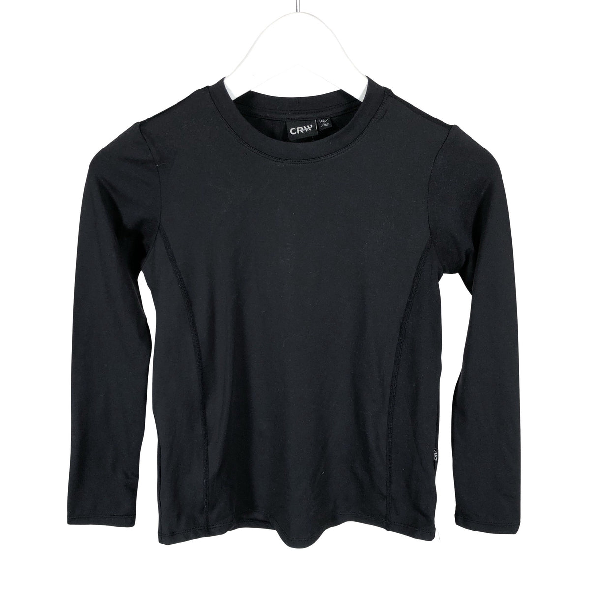 Unisex CRW - Urheilupaita, pitkät hihat, koko 146 - 152 - Musta (1)