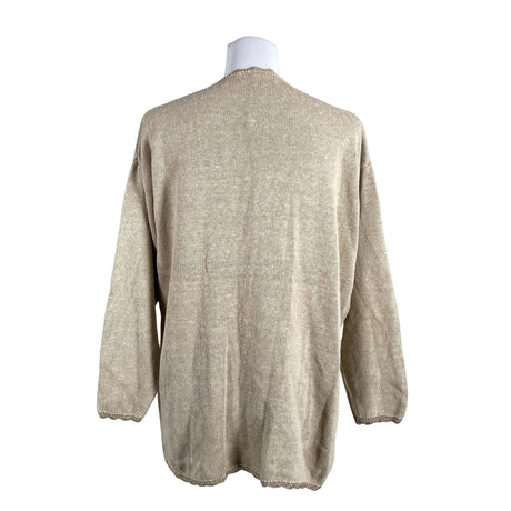 Naisten Pierre Cardin - Neuletakki, koko 38 - Beige (2)