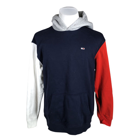 Miesten Tommy Jeans (Tommy Hilfiger) - Huppari, koko L - Sininen ()
