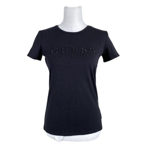 Naisten Guess - T-paita, koko 38 - Musta (1)