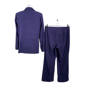 Naisten Classica - Jakkupuku, koko 38 - Violetti (2)