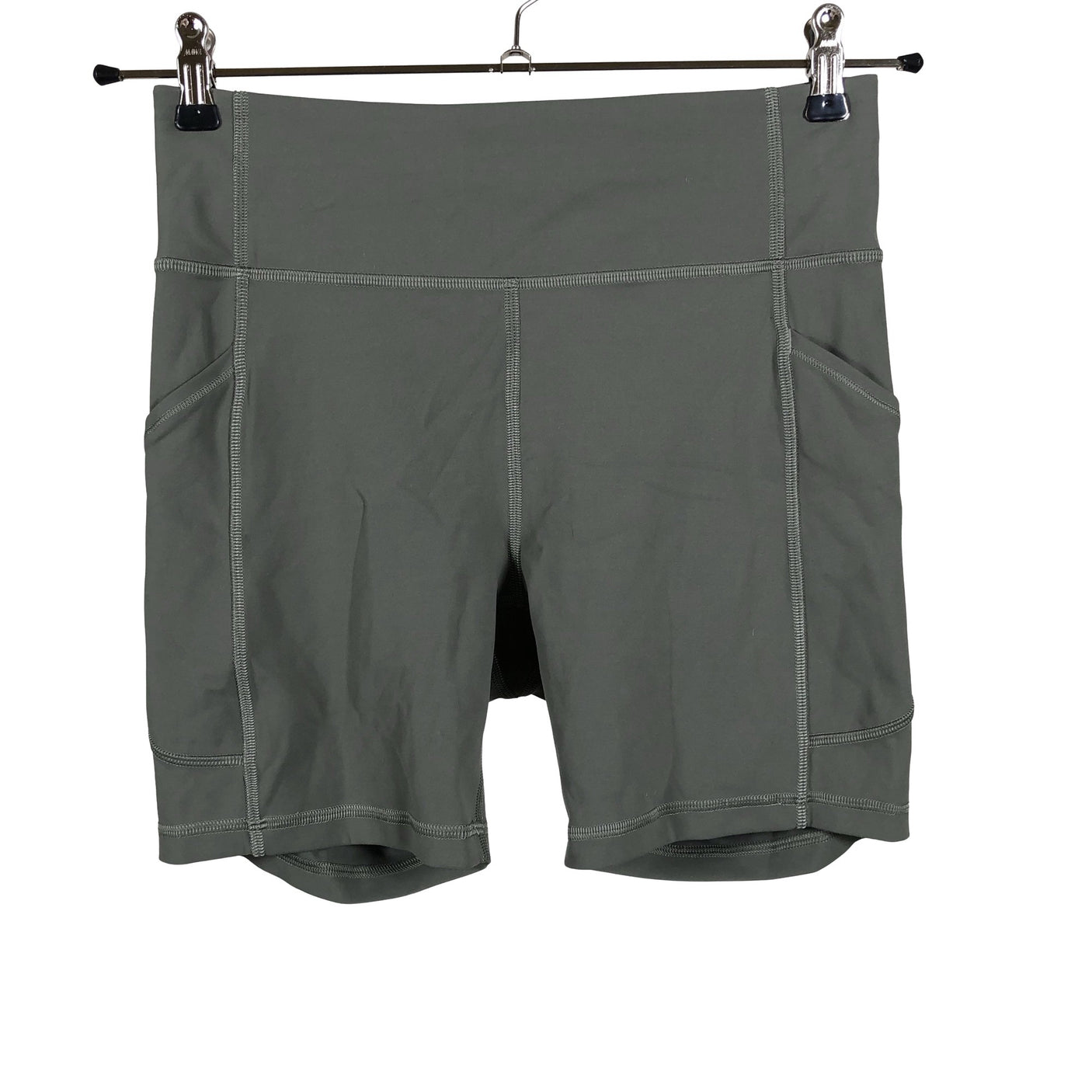 Naisten Lululemon - Urheilushortsit, koko 38 - Vihreä (1)