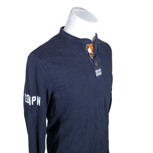 Miesten Superdry - Trikoopaita, koko L - Sininen (2)