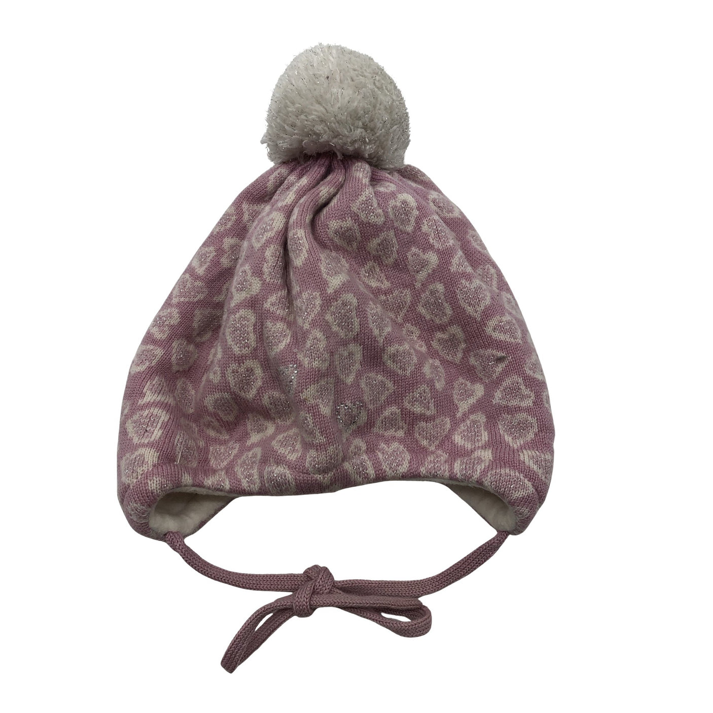 Tyttöjen Maximo - Talvipipo, koko 50 - 52 cm - Vaaleanpunainen (1)