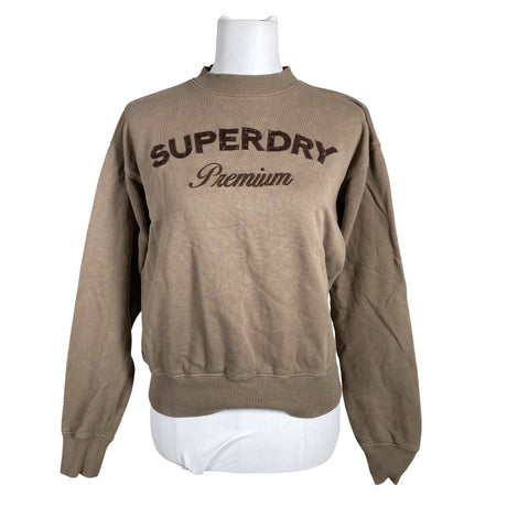 Naisten Superdry - Collegepaita, koko 34 - Ruskea ()