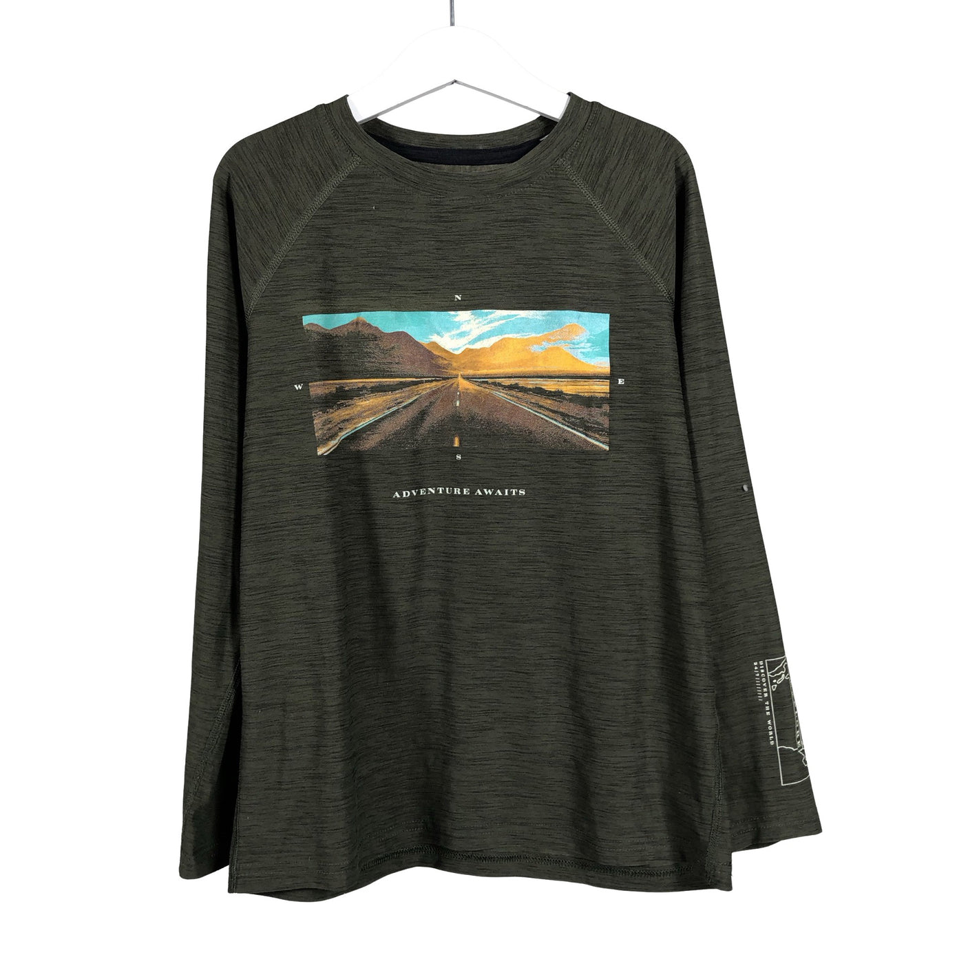 Unisex Old Navy - Trikoopaita, koko 116 - 122 - Vihreä (1)