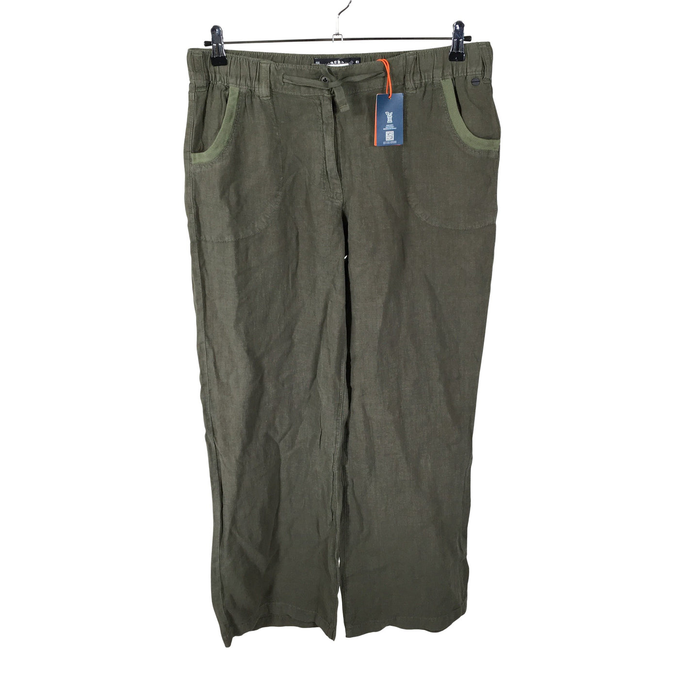 Naisten Superdry - Kangashousut, koko 44 - Vihreä (1)