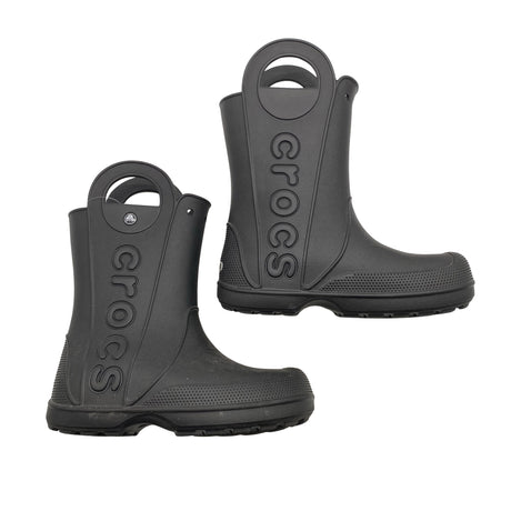Naisten Crocs - Kumisaappaat, koko 38 - Musta ()