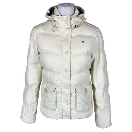 Naisten Tommy Hilfiger - Toppatakki, koko 38 - Luonnonvalkoinen ()