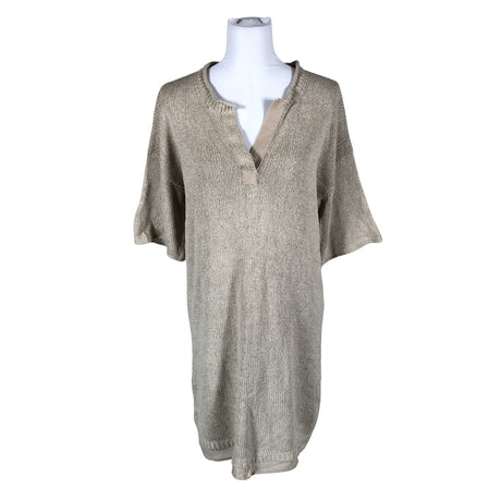 Naisten Stefanel - Neulemekko, koko 40 - Beige ()