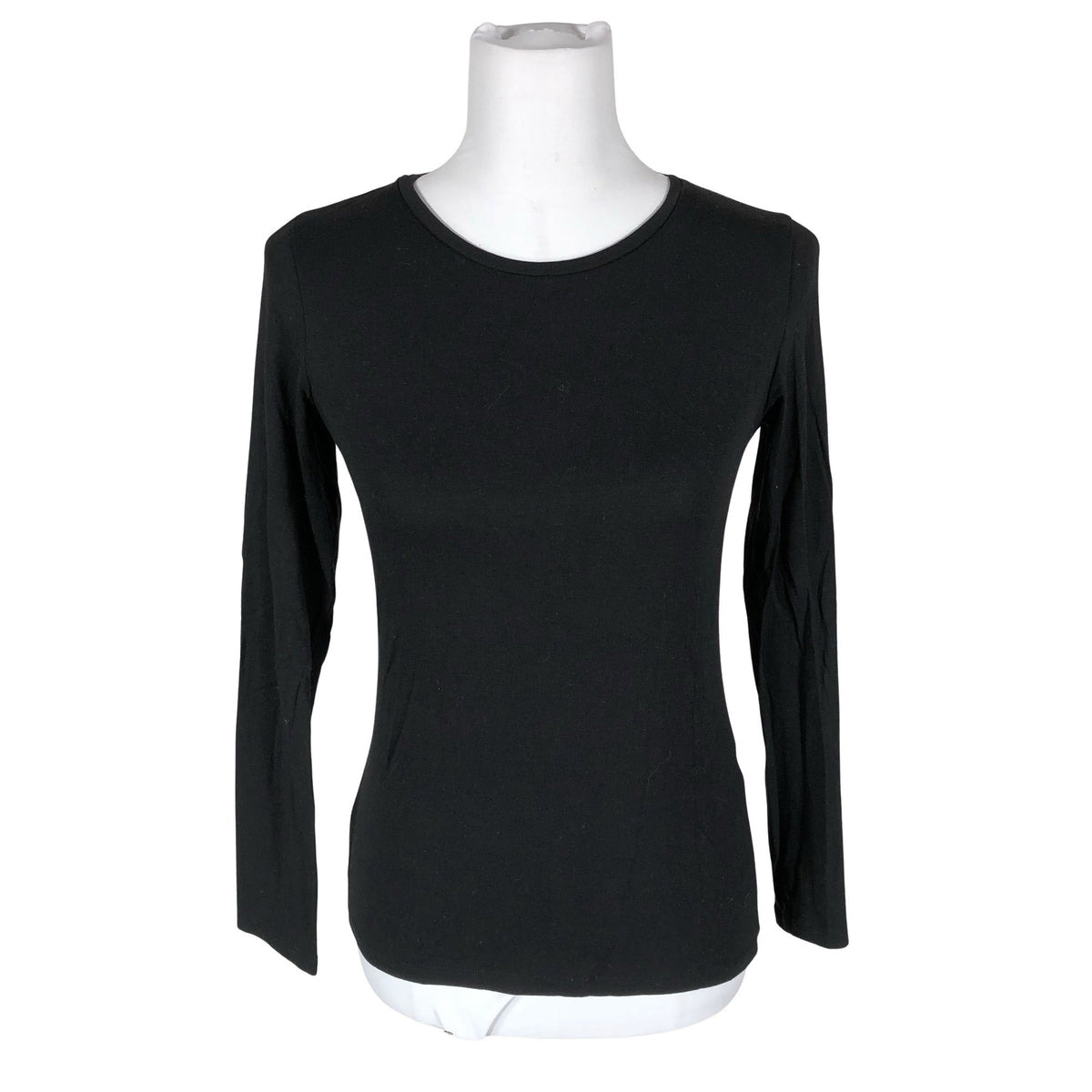 Naisten Essentials by Stockmann - Trikoopaita, koko 34 - Musta (1)