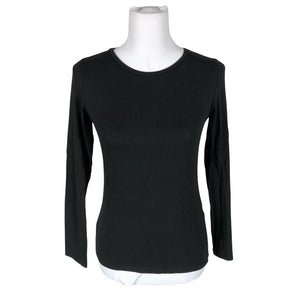 Naisten Essentials by Stockmann - Trikoopaita, koko 34 - Musta (1)