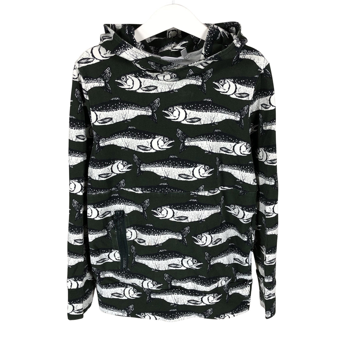 Unisex Versonpuoti - Huppari, koko 122 - 128 - Vihreä (1)