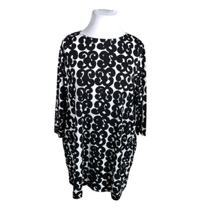 Naisten Marimekko - Trikootunika, koko 44 - Valkoinen (1)