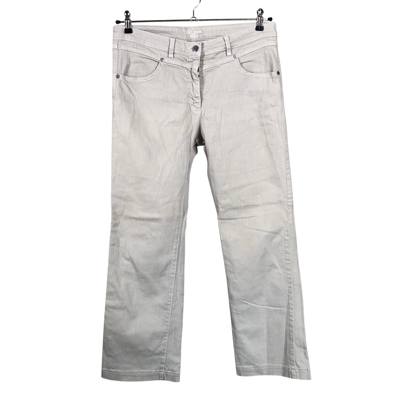 Naisten NP Collection - Farkkucaprit, koko 40 - Harmaa (1)