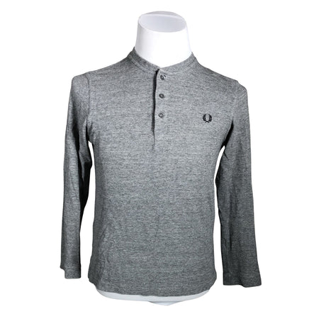 Miesten Fred Perry - Trikoopaita, koko S - Harmaa ()