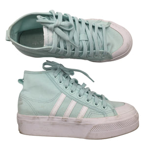 Naisten Adidas - Tennarit, koko 38 - Turkoosi (1)