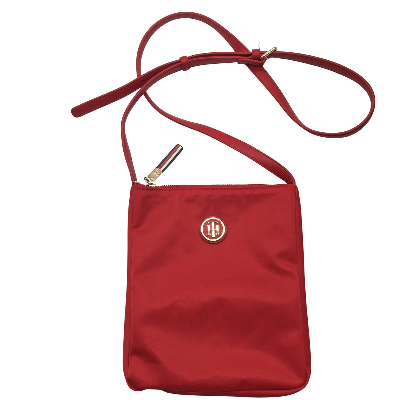 Naisten Tommy Hilfiger - Olkalaukku, koko Midi - Punainen (1)