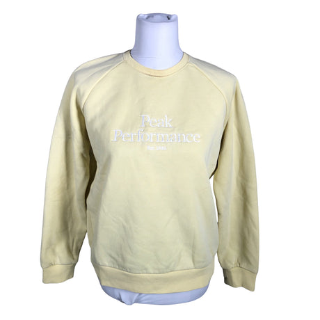Naisten Peak Performance - Collegepaita, koko 36 - Keltainen ()