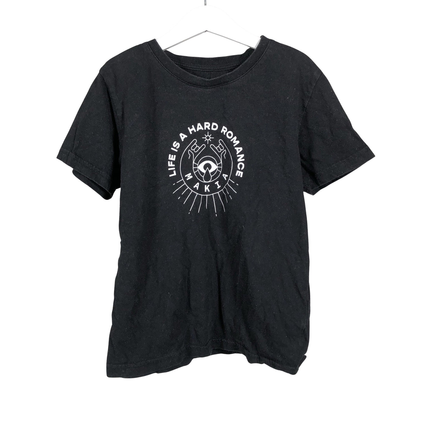 Unisex Makia - T-paita, koko 134 - 140 - Musta (1)