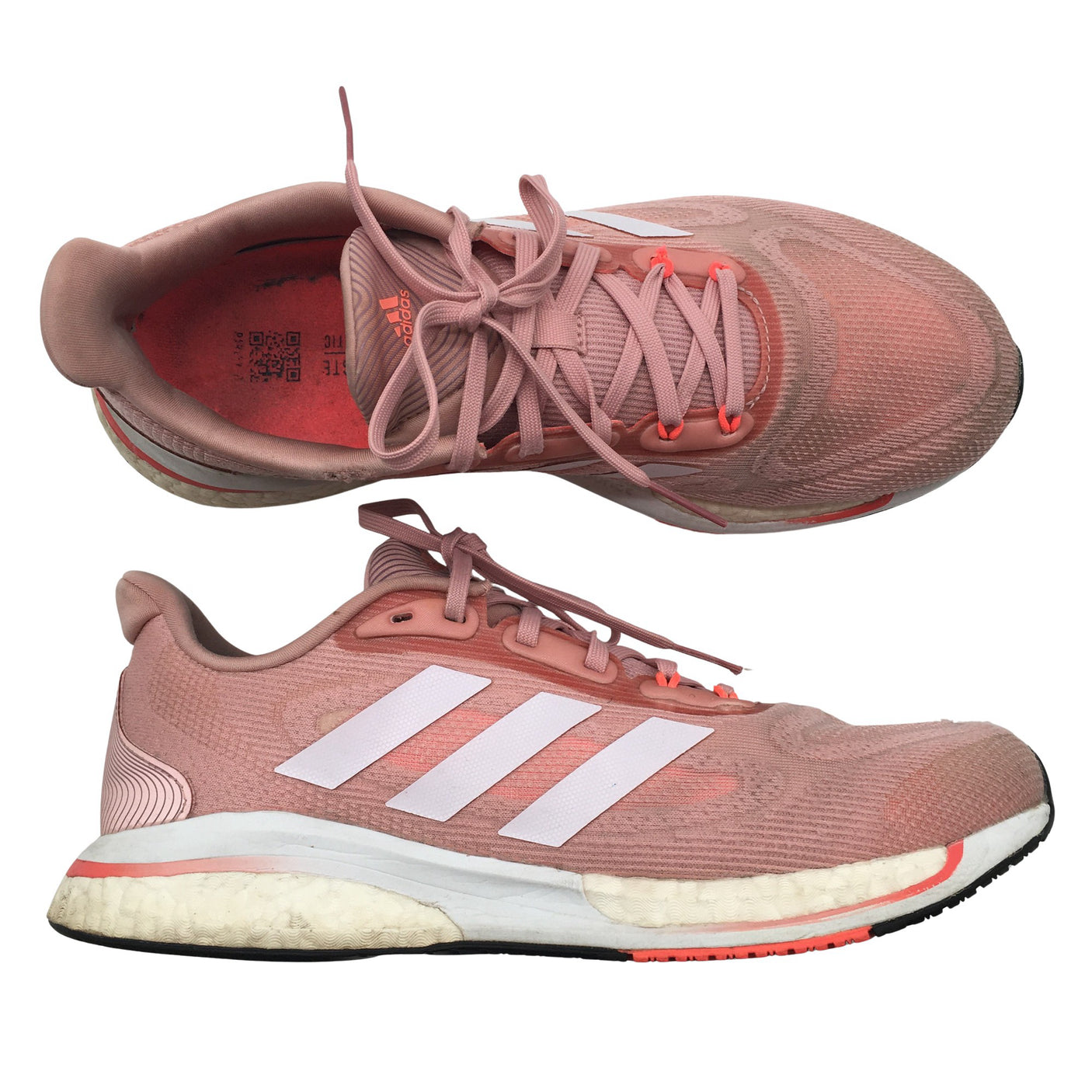 Naisten Adidas - Juoksukengät, koko 39 - Vaaleanpunainen (1)