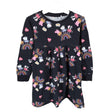 Tyttöjen Name It - Collegemekko, koko 110 - 116 - Musta ()