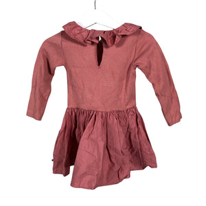 Tyttöjen Molo Kids - Trikoomekko, koko 74 - 80 - Pinkki (2)