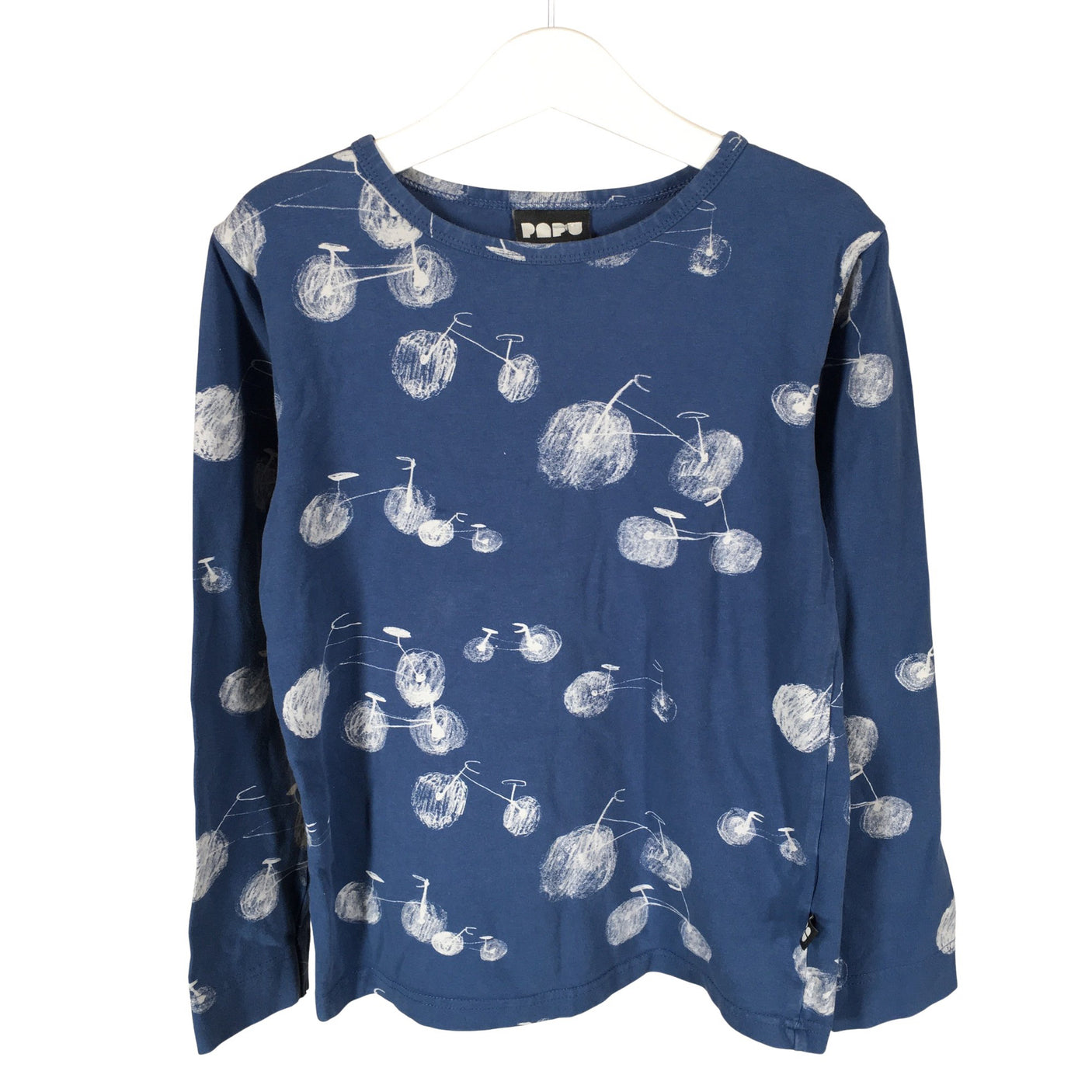 Unisex Papu - Trikoopaita, koko 134 - 140 - Sininen (1)