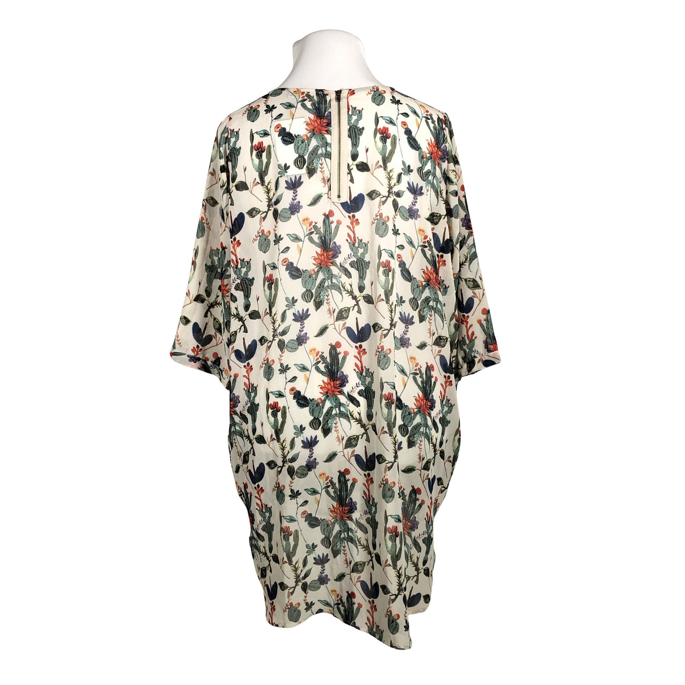 Naisten Junarose - Sifonkitunika, koko 46 - Beige (2)