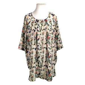 Naisten Junarose - Sifonkitunika, koko 46 - Beige (1)